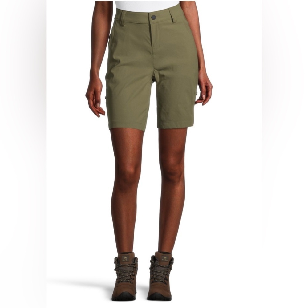 NWT WindRiver Cargo shorts Performance Quick Dry zippered pockets hiking size 10 - Picture 3 of 14